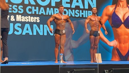 Донецкий бодибилдер завоевал бронзу на чемпионате Европы