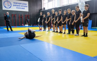 В Донецке стартовали республиканские соревнования «UKEMI-мастер»