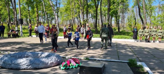 Патриотическая акция «Обелиск» прошла в Волновахе