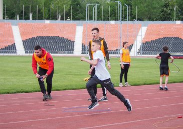 Финал «Веселых стартов» среди школьников городов и районов ДНР