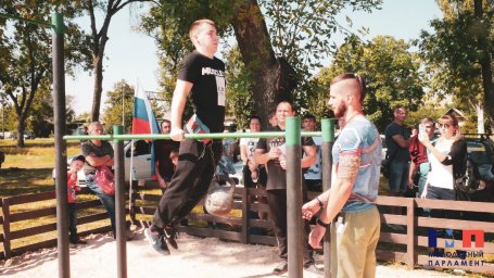 В Ясиноватой прошел Workout Fest