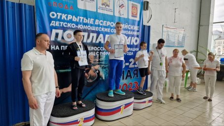 12 медалей завоевали наши спортсмены с поражением ОДА по плаванию