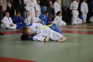 Детский турнир по дзюдо провели в поселке Новый Свет