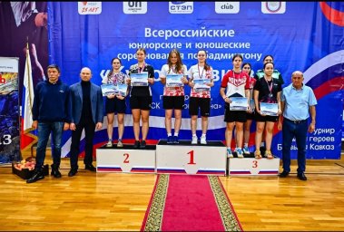 ​Наши бадминтонисты покорили Кавказ!