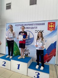 2 медали завоевали синхронистки из ДНР