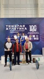 Первые медали на Первенстве ЮФО по тяжелой атлетики
