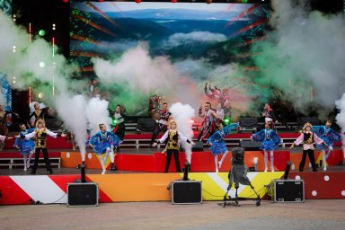Прошла церемония открытия фестиваля  «Россия – Беларусь»