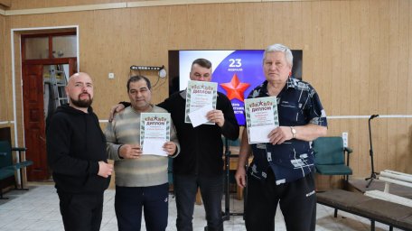 В бильярдном клубе "Пирамида" прошел турнир, посвященный  Дню Защитника Отечества