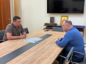 Министр спорт а и туризма ДНР встретился с председателем комитета Народного Совета по вопросам ФК и спорта
