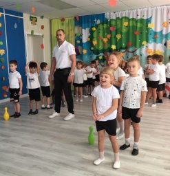 ЗАРЯДКА С МАСТЕРОМ СПОРТА РОССИИ ПО ДЗЮДО для малышей