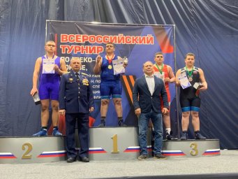 ​Состоялись соревнования по греко-римская борьбе «Сила России»