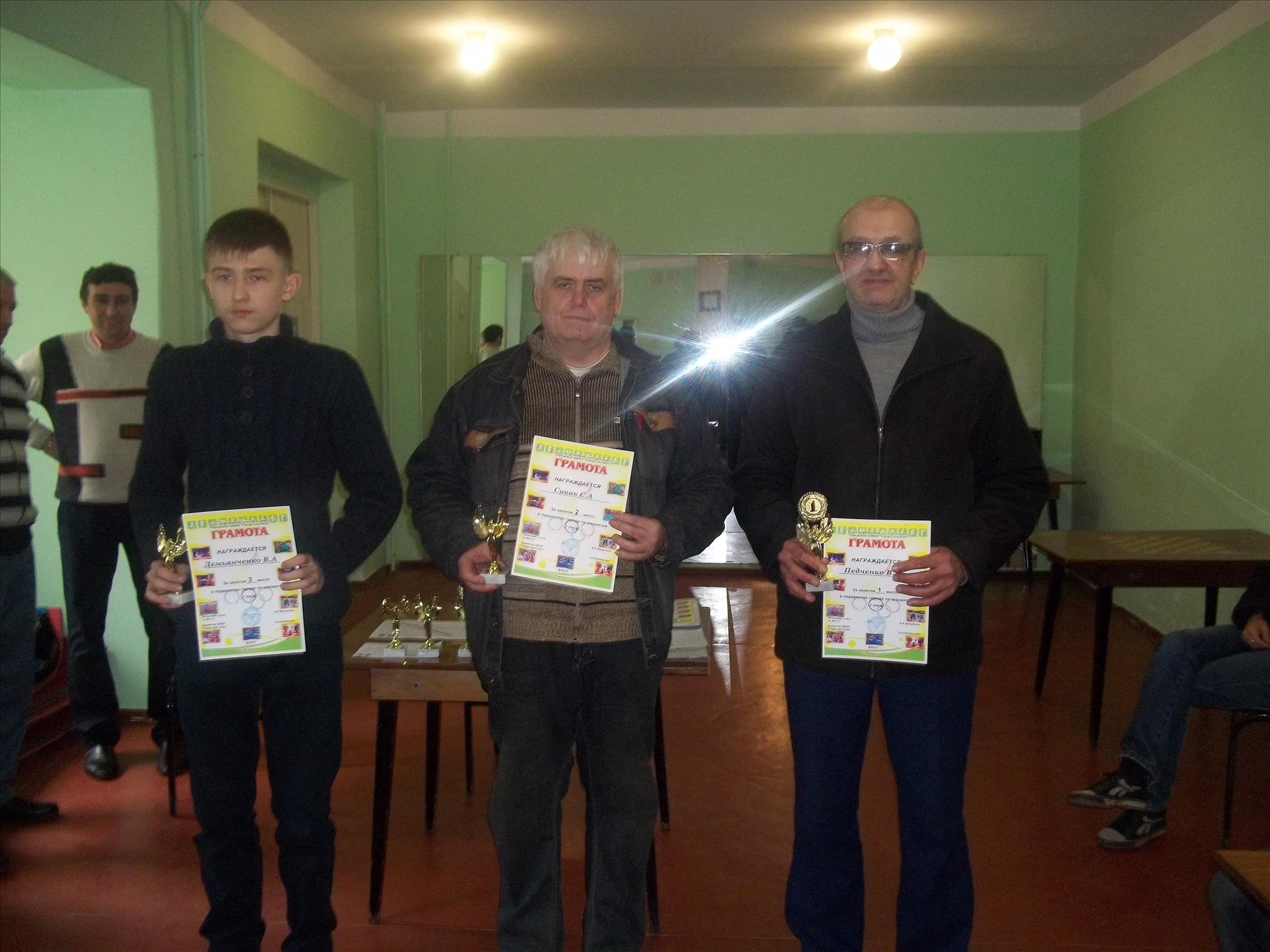 В Харцызске прошли соревнования по шахматам