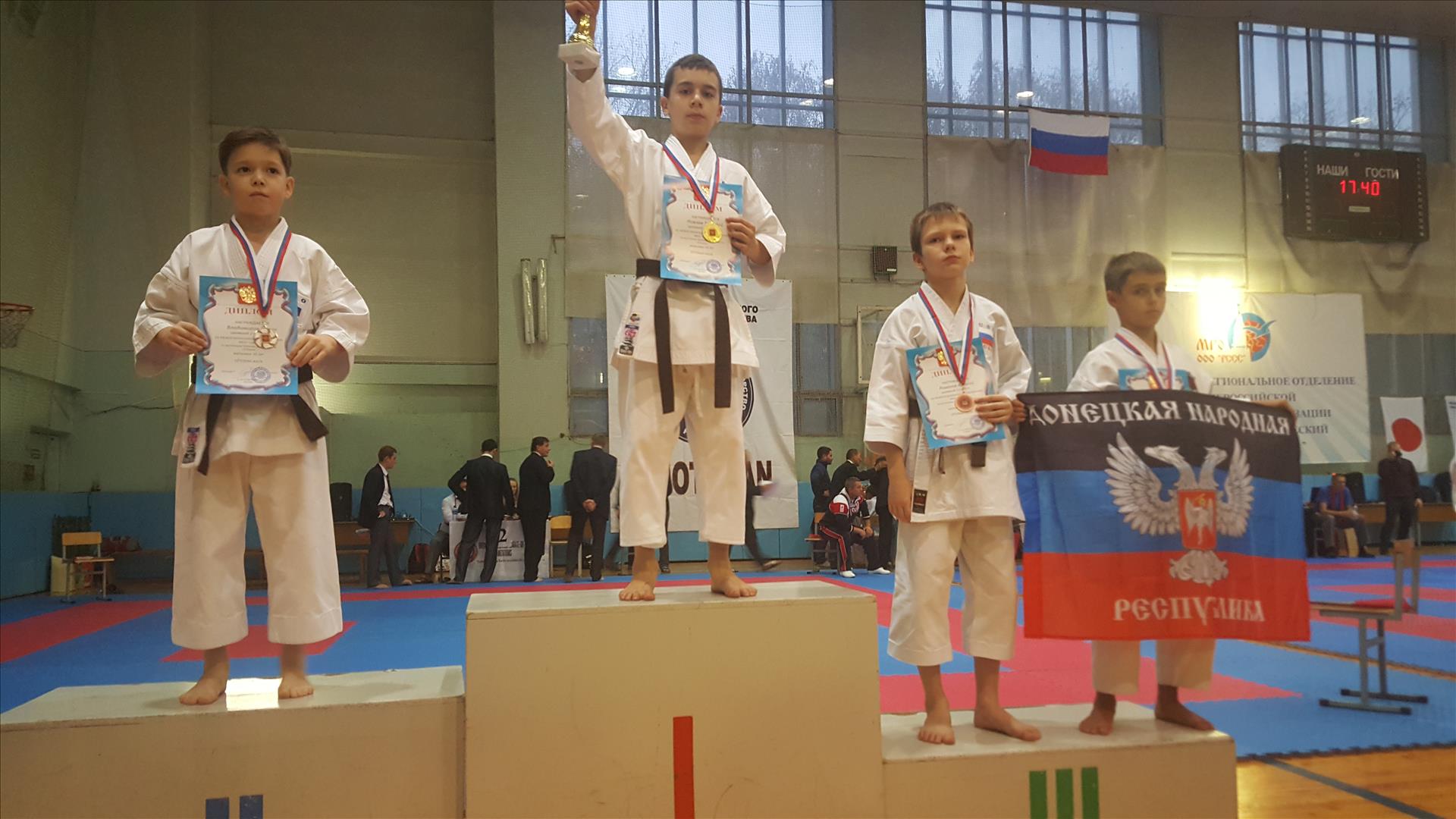Каратисты из ДНР снова побеждают
