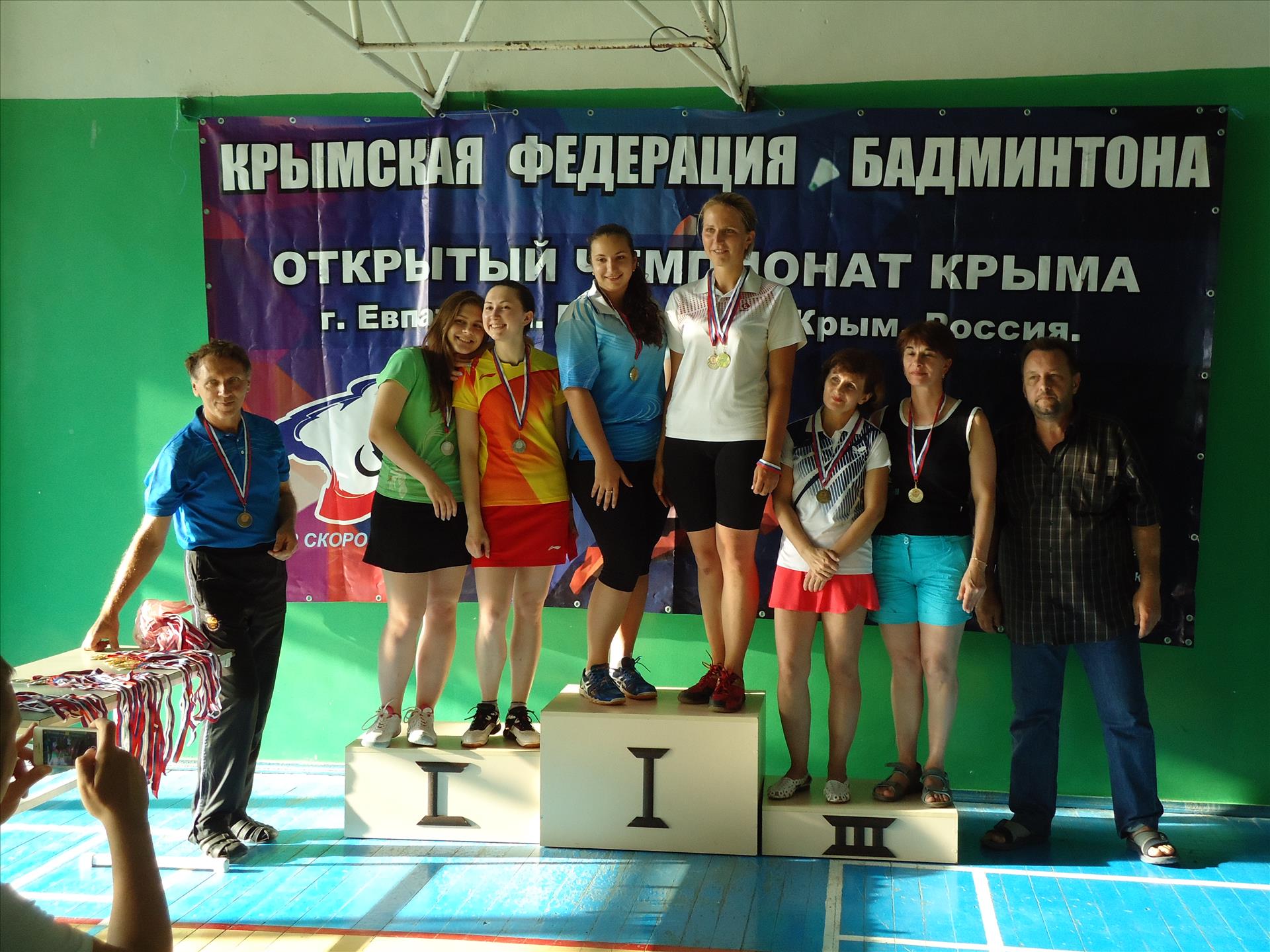Спортсмены-бадминтонисты из ДНР выступили в Крыму
