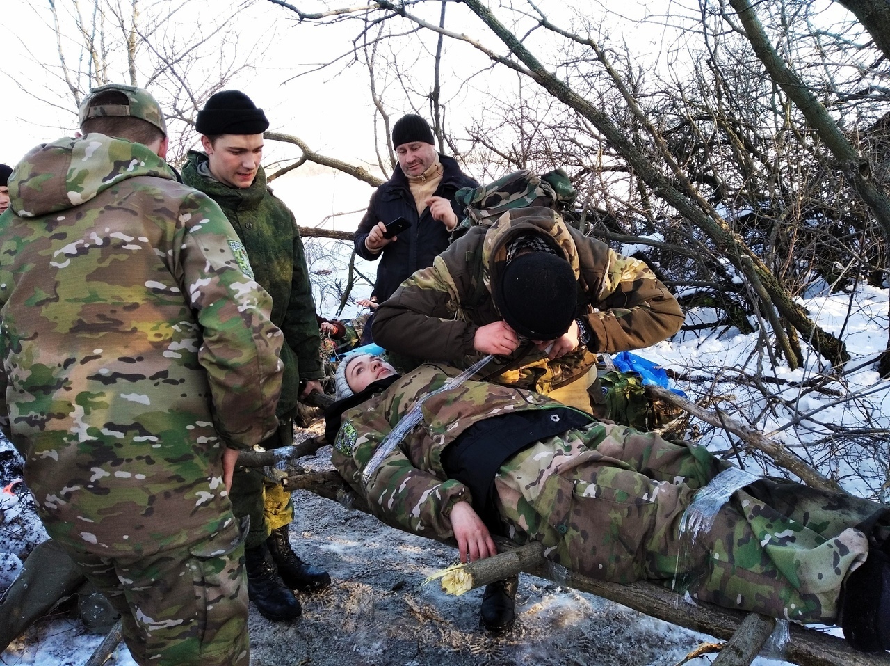 Юнармейцы Республики прошли курс по выживанию в зимних условиях