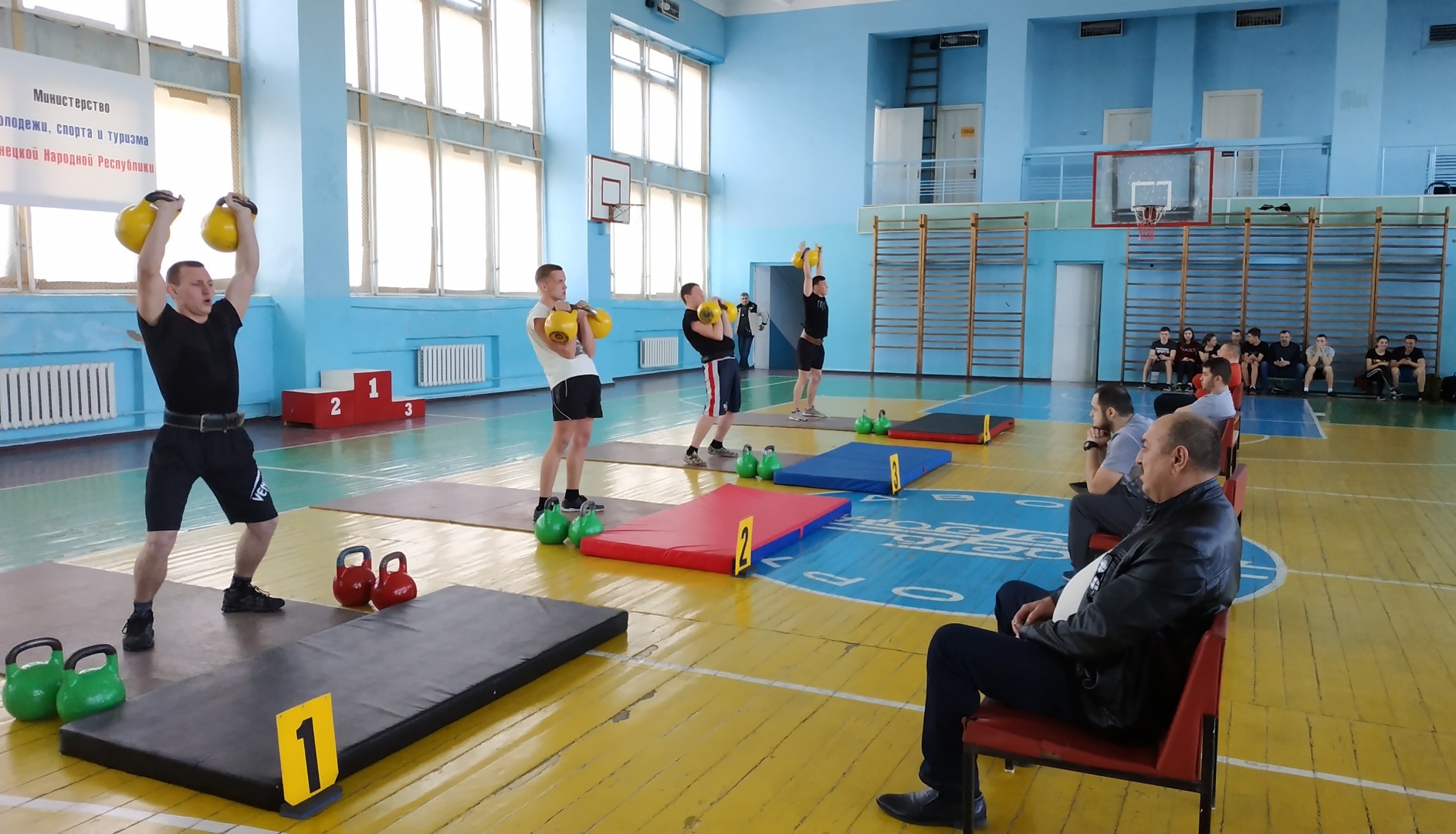 Завершился чемпионат и первенство Республики по гиревому спорту
